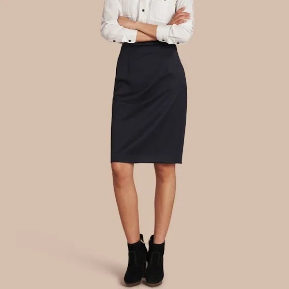 Burberry Skirts | Black Burberry Skirt | Color: Black | Size: 14 | - Picture 1 of 12